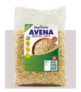 Avena arrollada gruesa libre de gluten